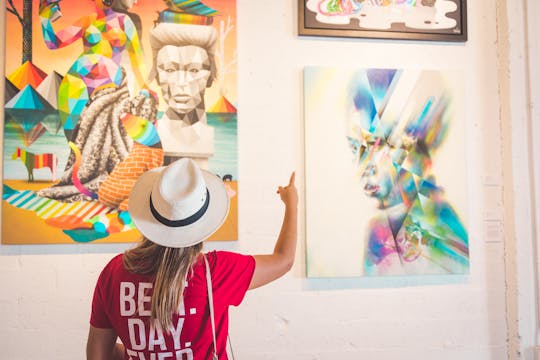Visite à pied des arts de la rue à Miami avec dégustation de bière