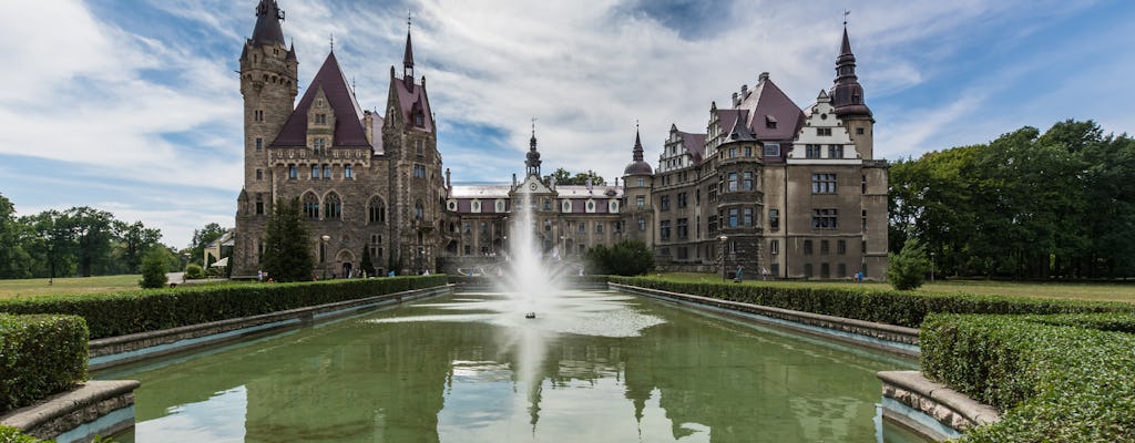 Visita guiada privada al castillo de Moszna y al palacio de Plawniowice desde Cracovia