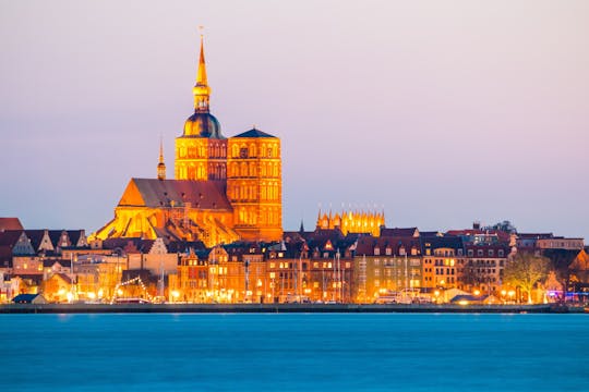 Visite à pied avec le veilleur de nuit à Stralsund