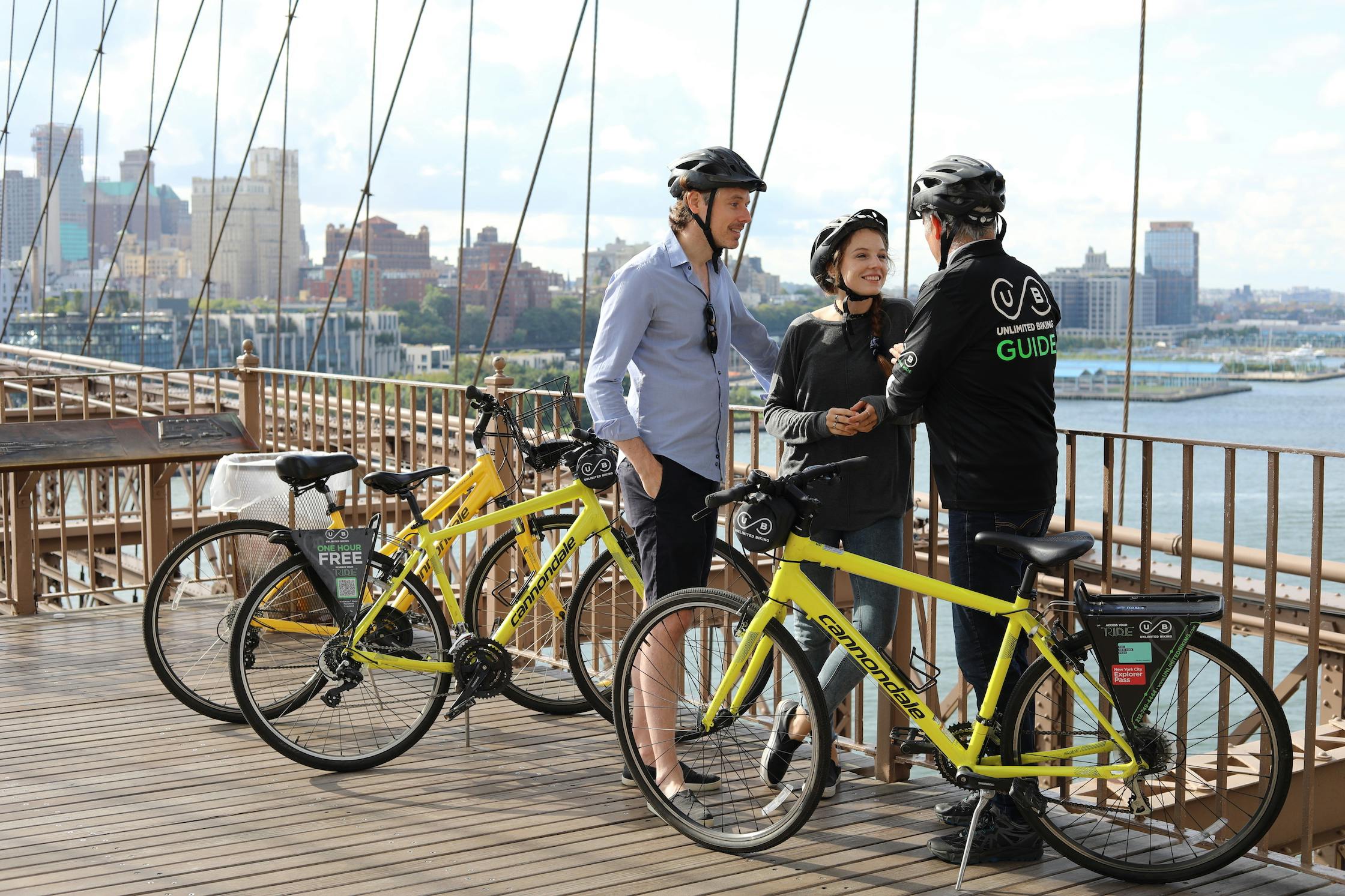 Tour in bici del ponte di Brooklyn