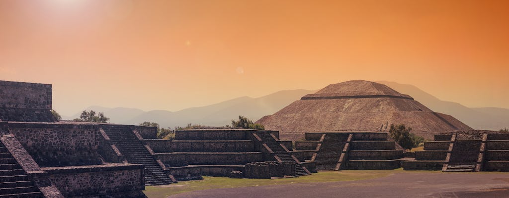 Middagrondleiding door de archeologische vindplaats van Teotihuacan