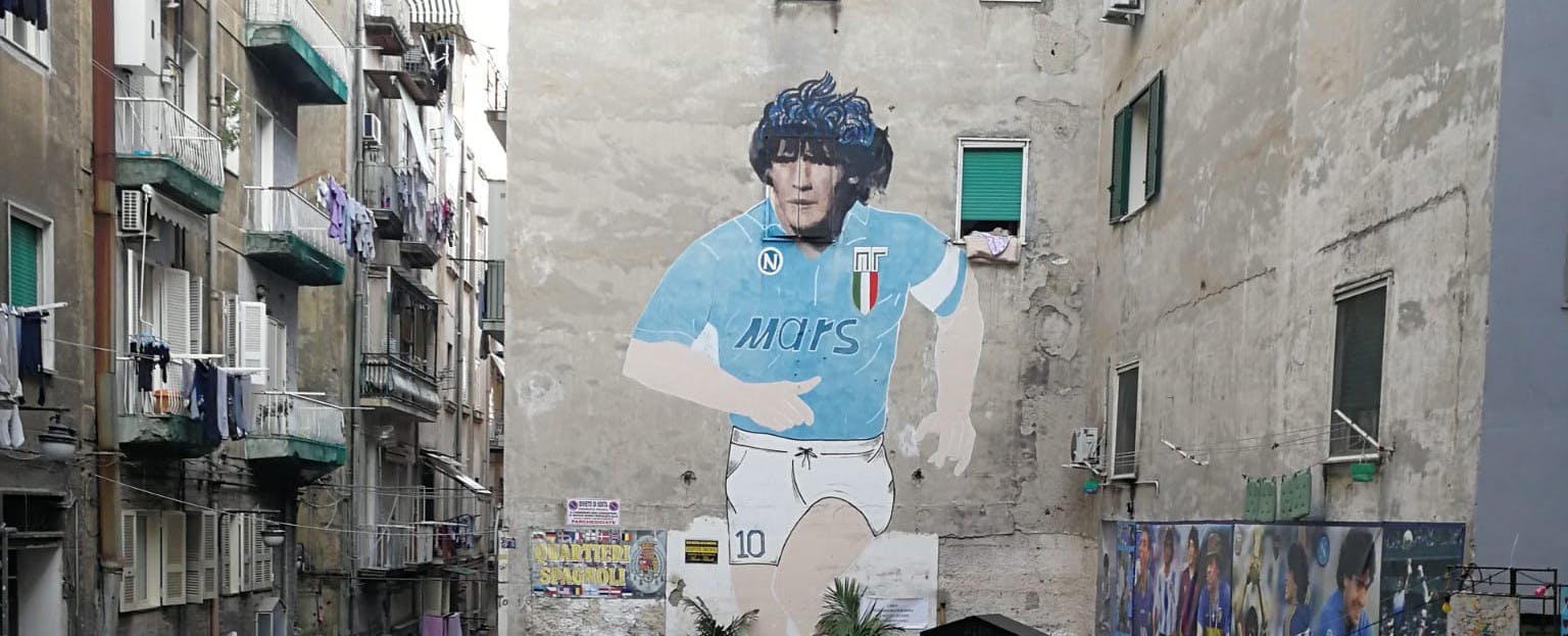 Tour virtuale di Napoli e Maradona