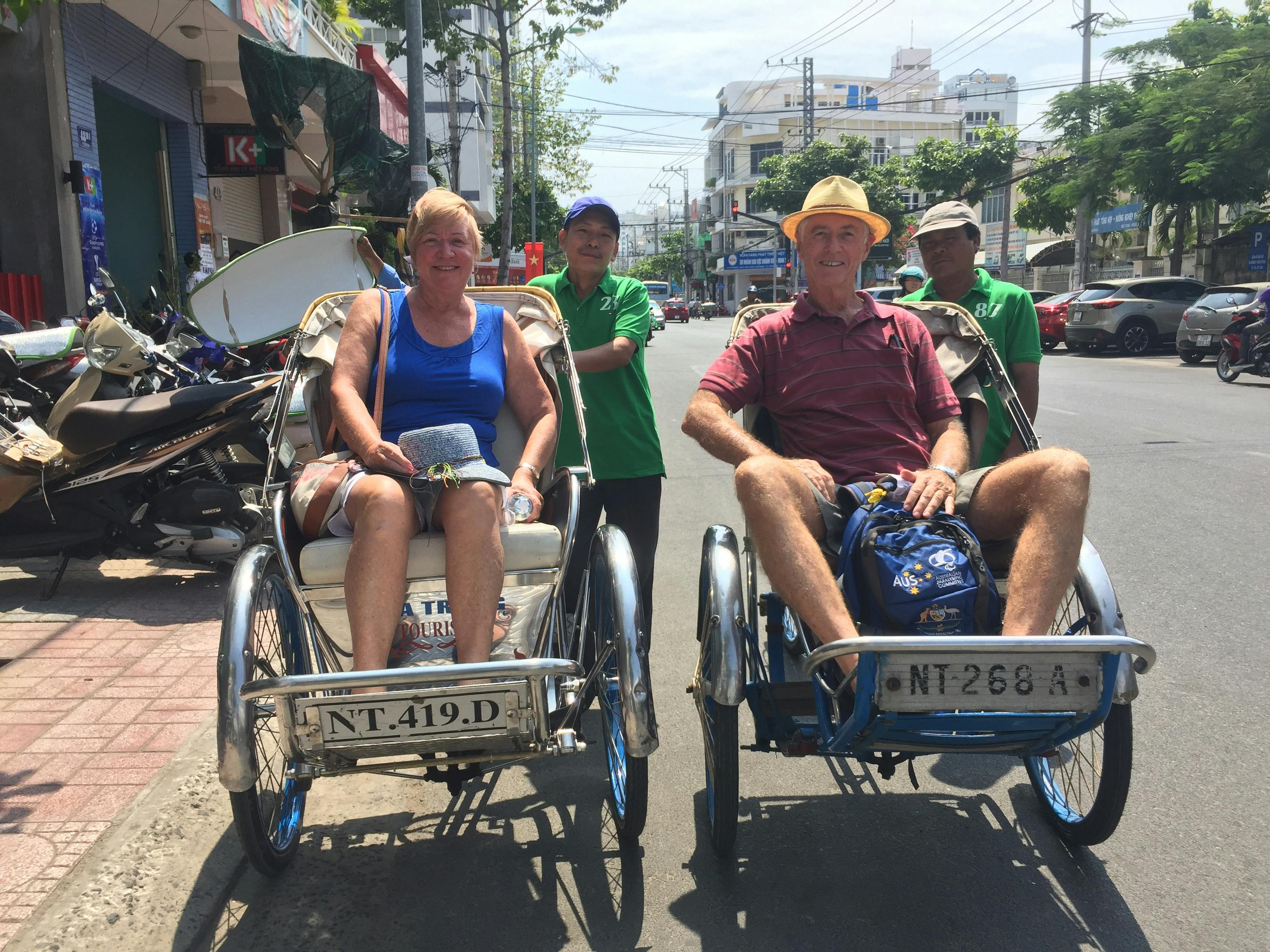 Wycieczka rikszą po wiejskiej okolicy Nha Trang z wizytami z przewodnikiem