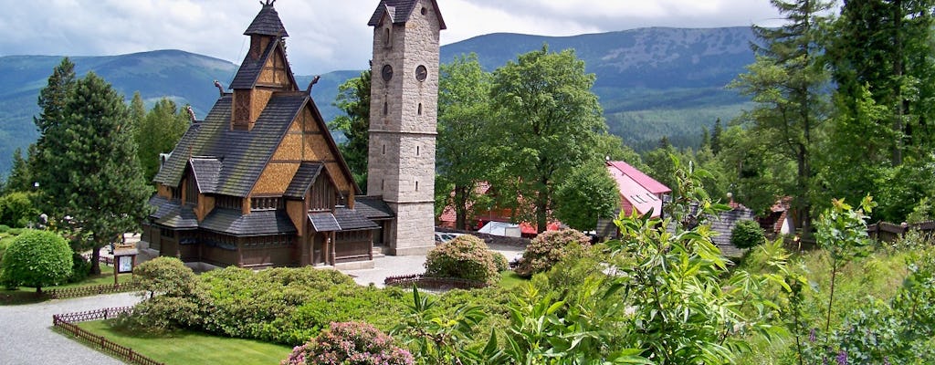 Visite privée d'une journée complète des monts des Géants, de Karpacz et de la vallée des palais