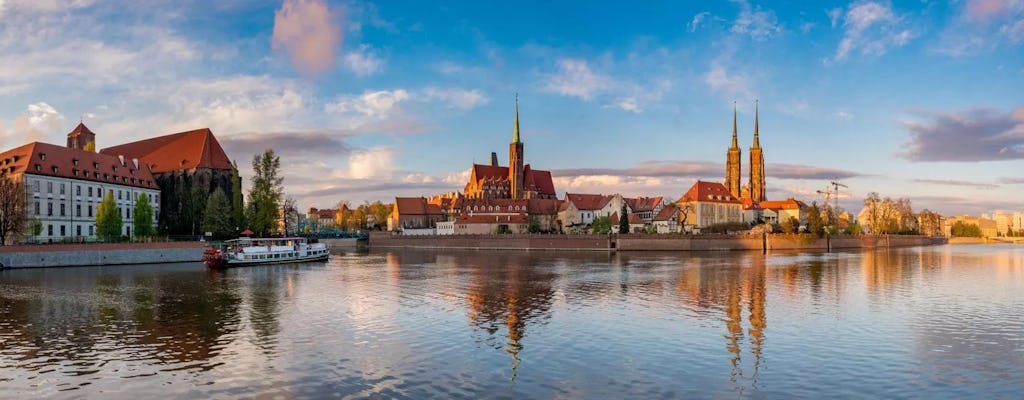 Tour della città privata di Wroclaw in auto elettrica