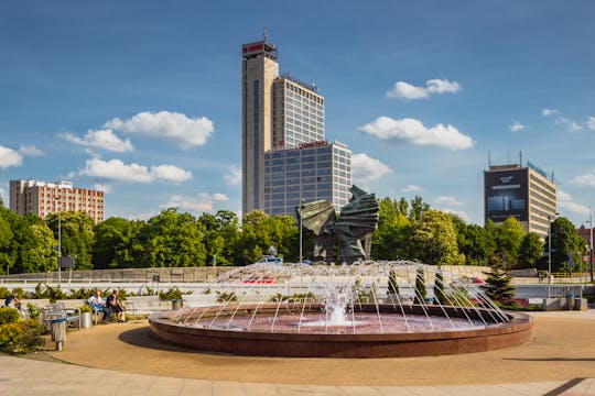 El casco antiguo de Katowice destaca el recorrido a pie privado