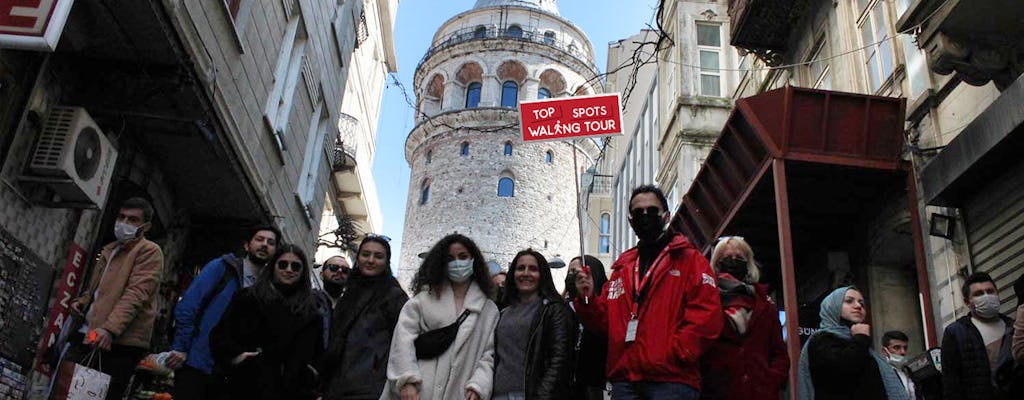 Tour a piedi per piccoli gruppi di Taksim, Galata Tower e Dervish Lodge con una guida locale