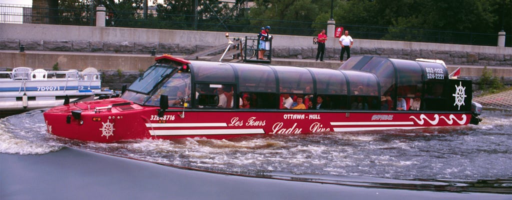 1-day Hop-on Hop-off tour & Amphibus combo in Ottawa