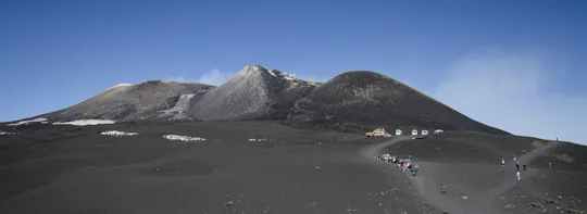 Etna upper craters guided excursion from Taormina
