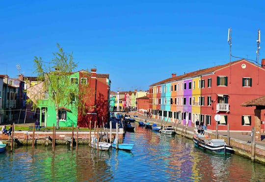 Visita a Veneza com Murano e Burano em tour de 1 dia