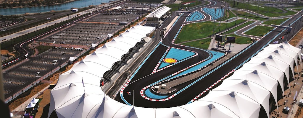 Tour della sede del circuito quad di Abu Dhabi Yas Marina