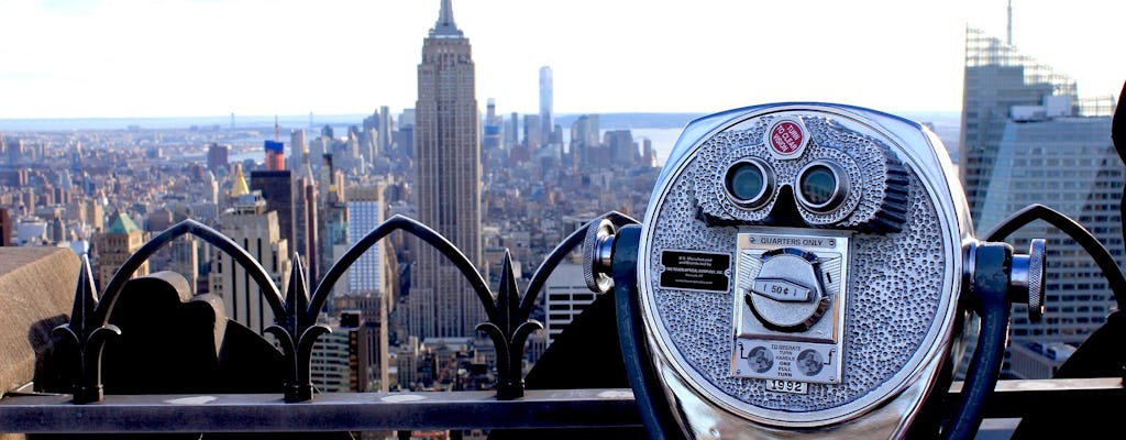 Manhattan highlights tour with Top of the Rock tickets