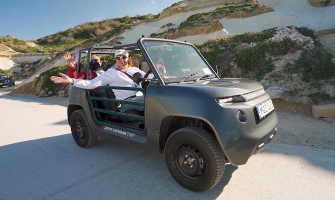 Wycieczka elektrycznym samochodem z napędem 4x4 na Gozo