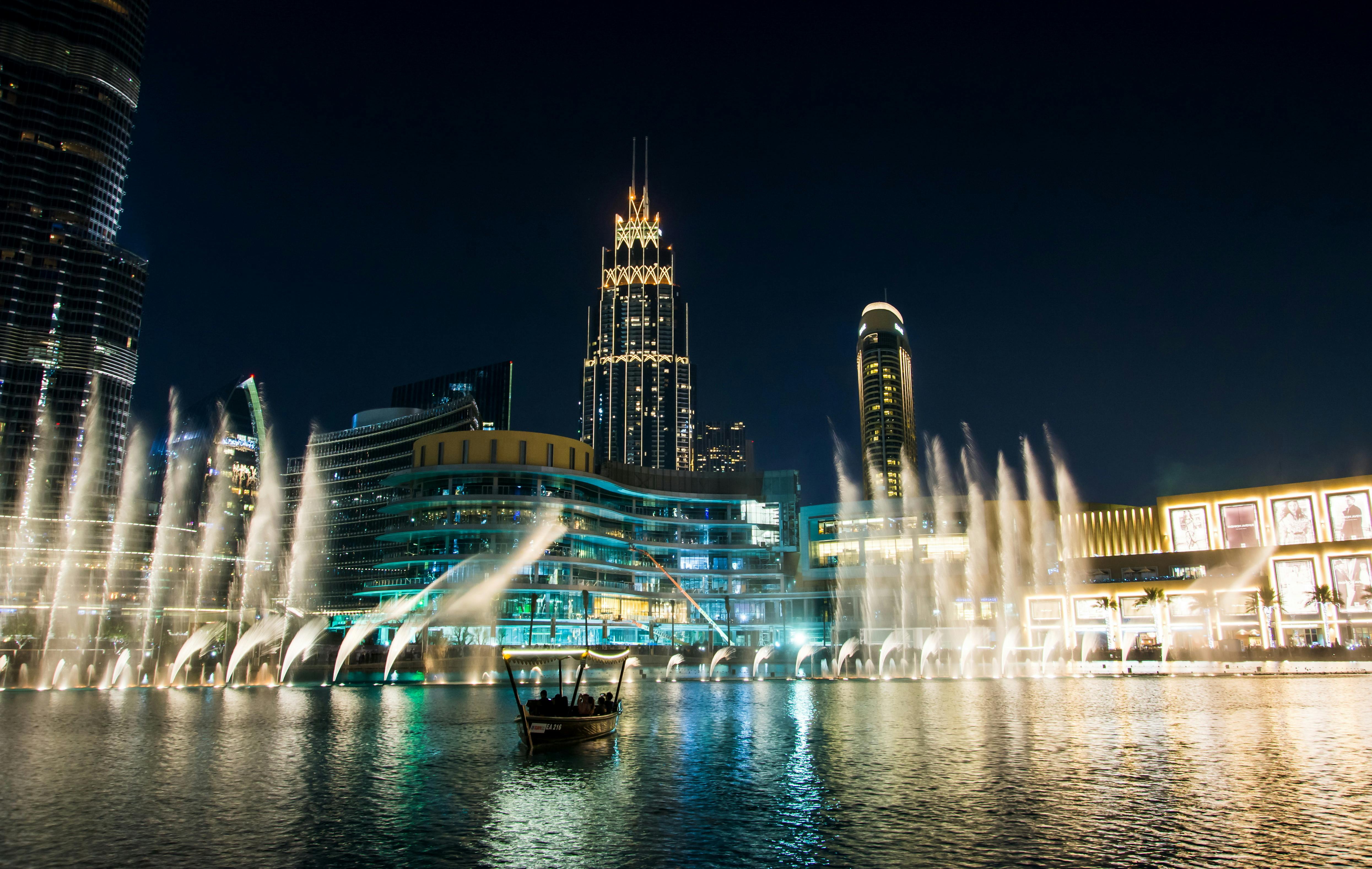 Privétour van een hele dag in Dubai met fonteinshow The Palm