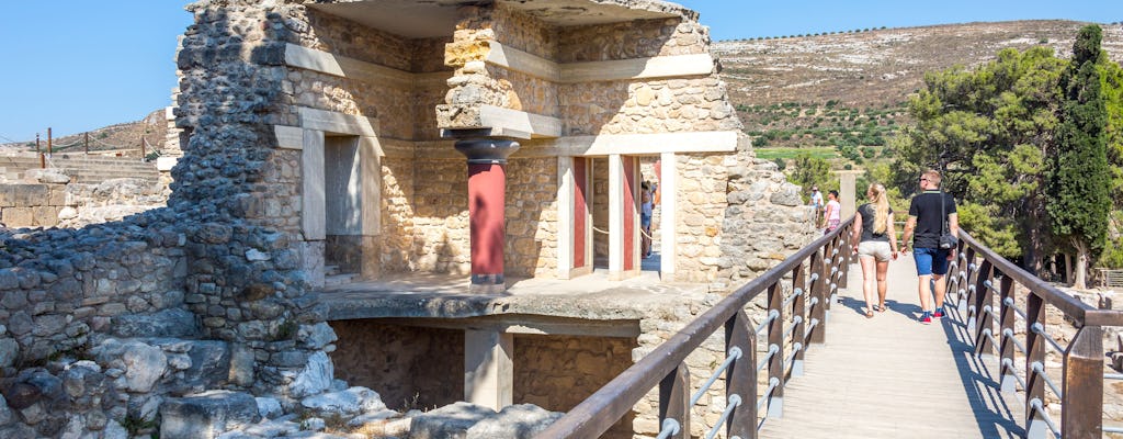 Knossos Tour - vanaf Rethymnon