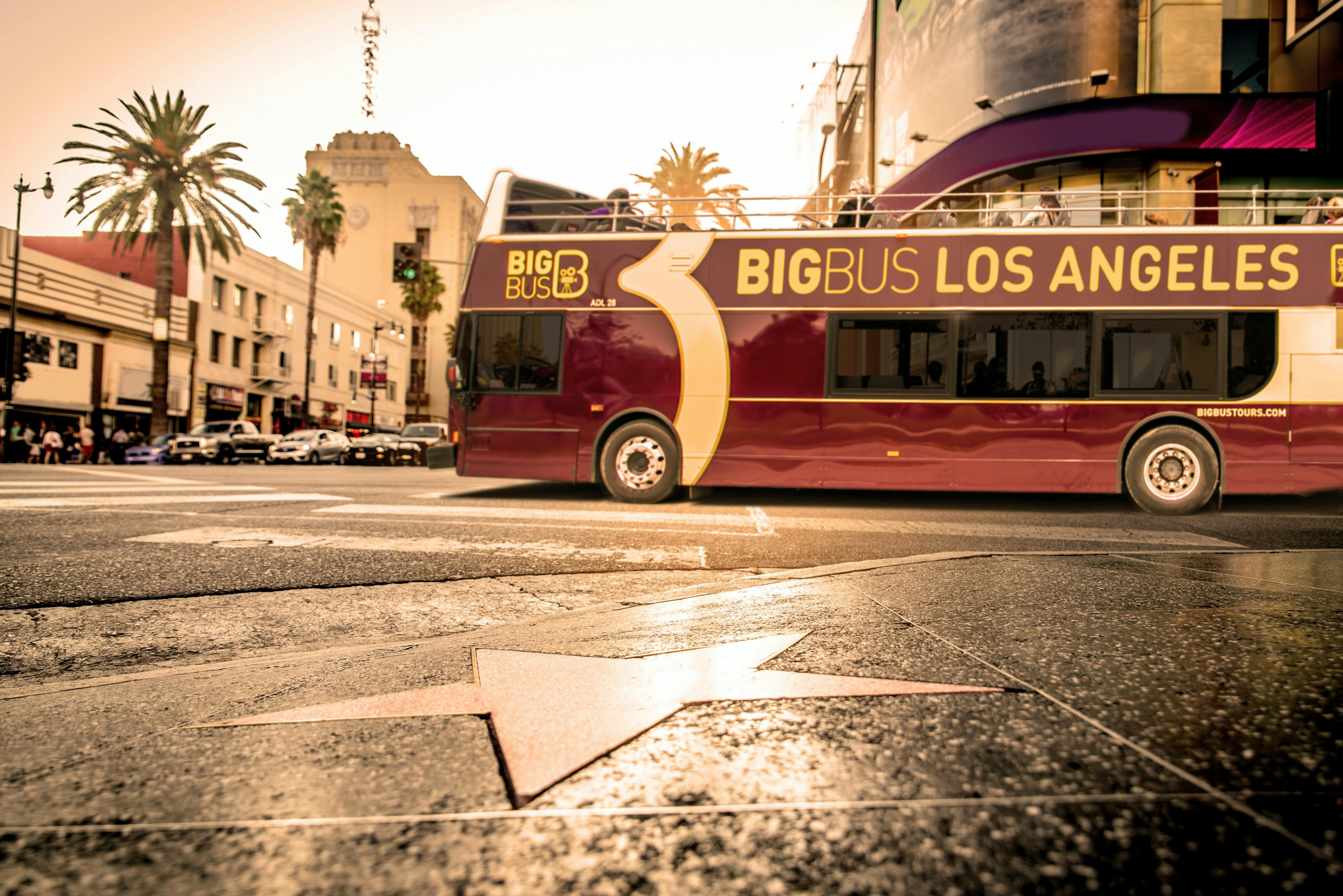 Wycieczka wielkim autobusem po Los Angeles