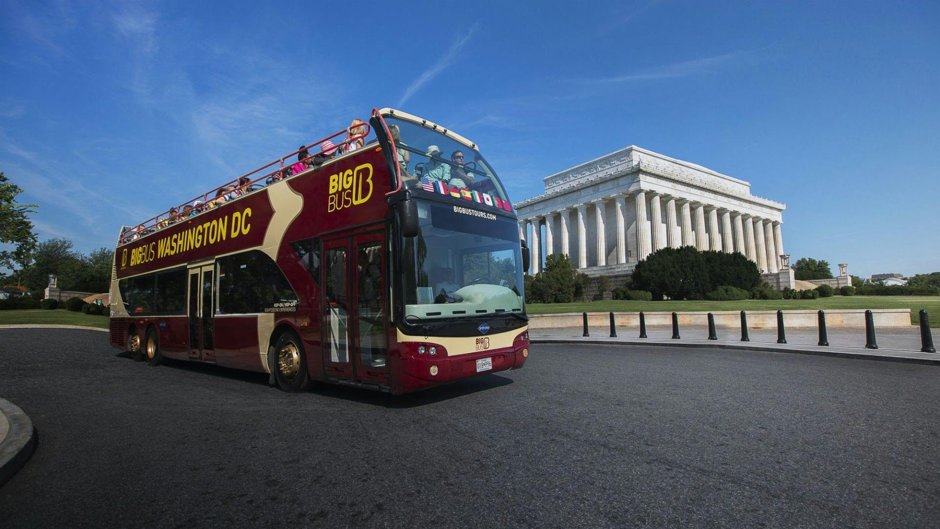 Big Bus tour of Washington DC