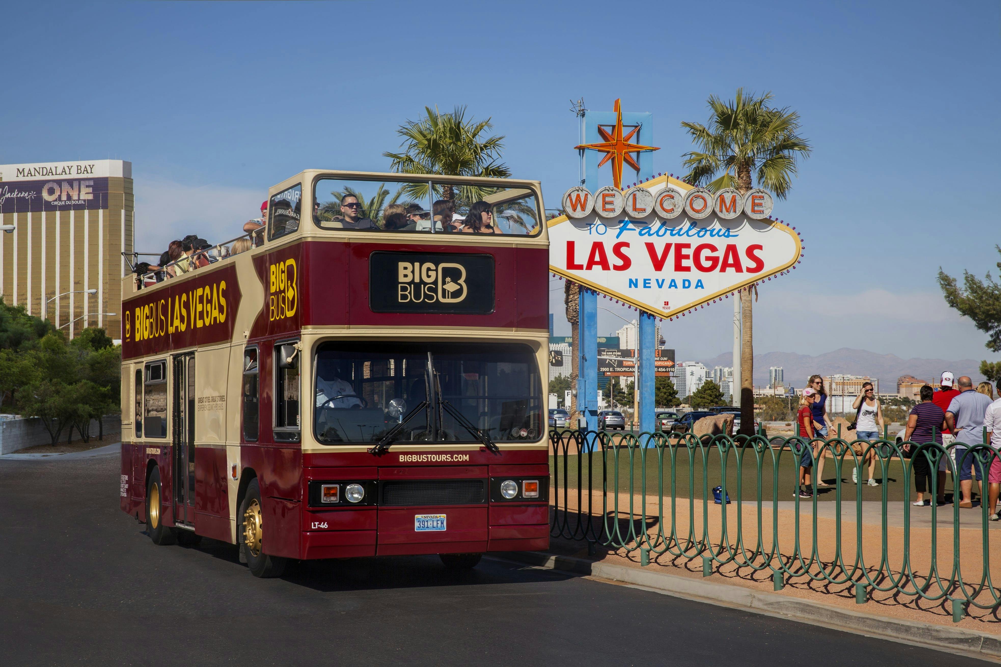 Passeio de Big Bus por Las Vegas
