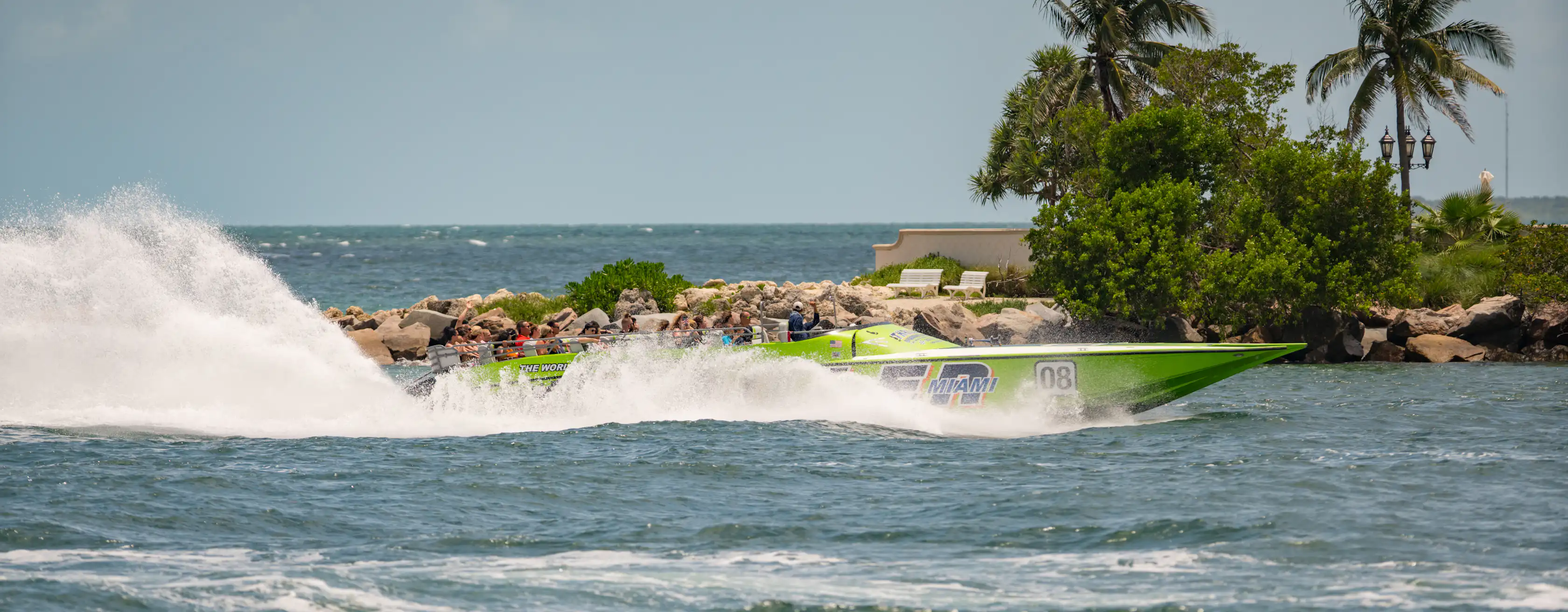Thriller Miami Speedboats billetter og utflukter