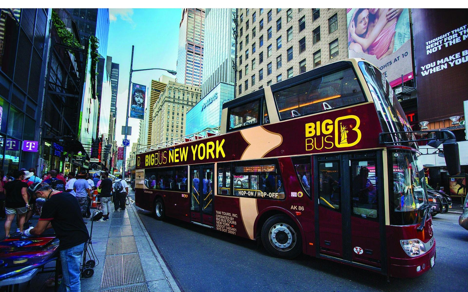 Big Bus New York hop-on hop-off tour Musement