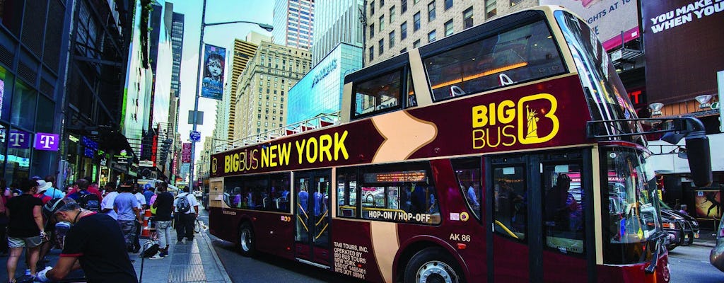 Big Bus tour of New York