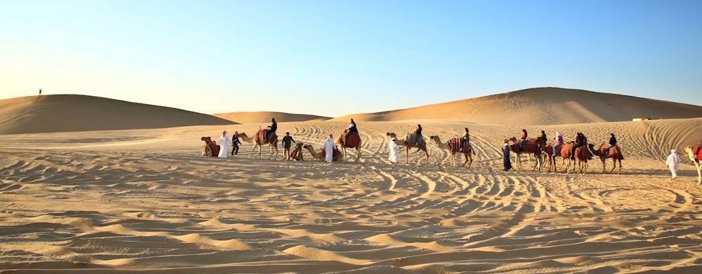 Private camel trekking in Abu Dhabi