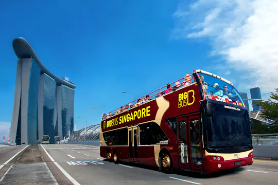 Wycieczka autobusem Big Bus po Singapurze