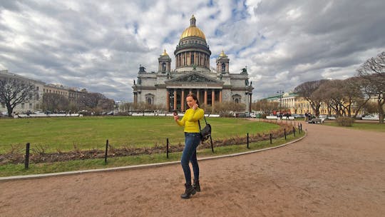 Isaac's kathedraal en colonnade audiogeleide tour in Sint-Petersburg