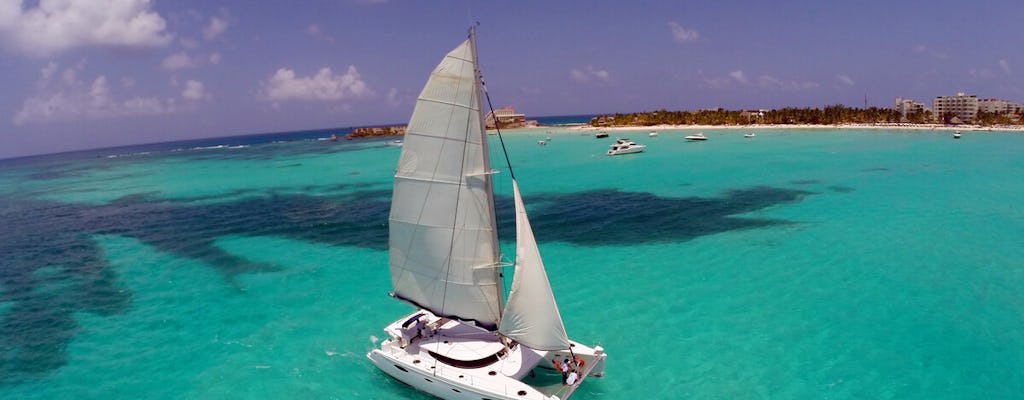 Rejs katamaranem na Isla Mujeres z Cancún i Playa del Carmen