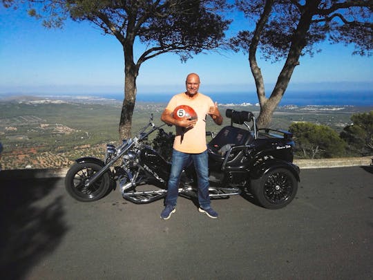 Tramuntana Mountains & Palma Motor Trike Tour from Playa de Palma Hotels