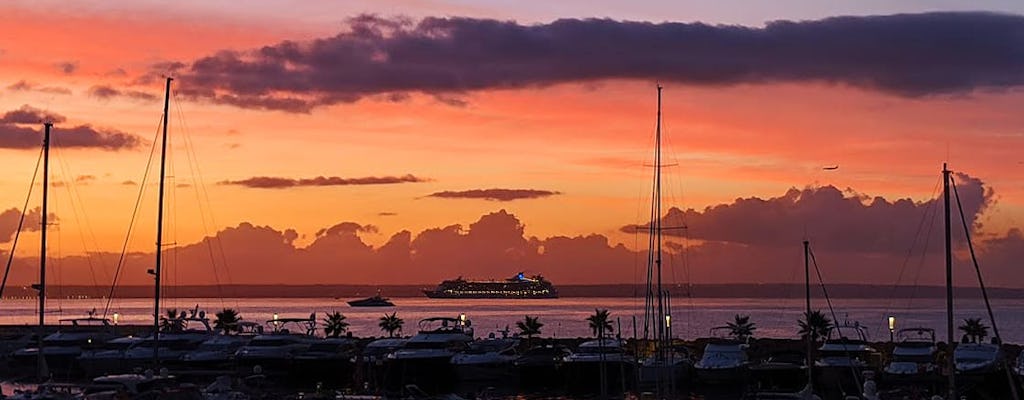 Mallorca Bootsfahrt bei Sonnenuntergang