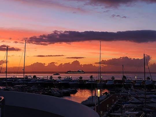Mallorca Bootsfahrt bei Sonnenuntergang