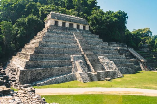 Archäologische Stätte Palenque, Tour zu den Wasserfällen Agua Azul und Misol Ha