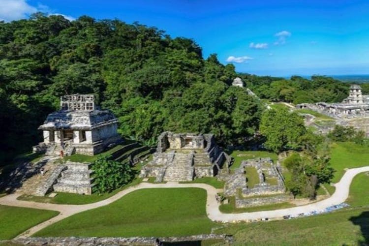 Palenque Archaeological Site, Agua Azul and Misol Ha waterfalls tour