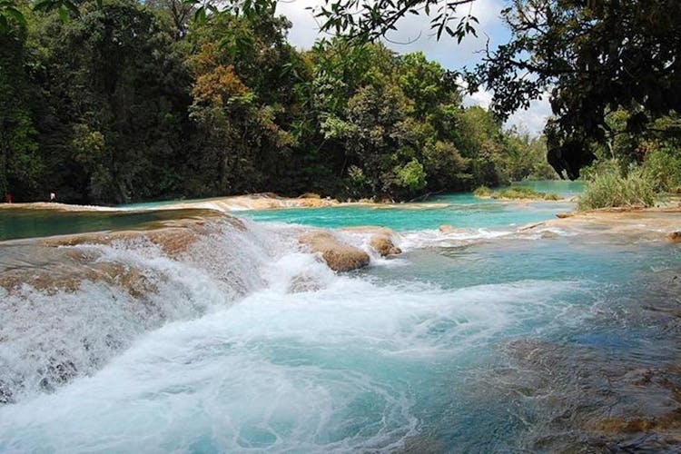 Palenque Archaeological Site, Agua Azul and Misol Ha waterfalls tour