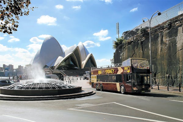 Big Bus-tour door Sydney