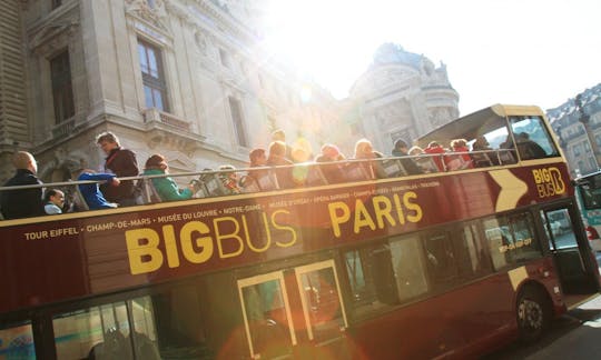 Big Bus tour of Paris