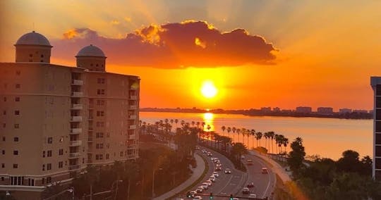 Sunset city tour in Sarasota