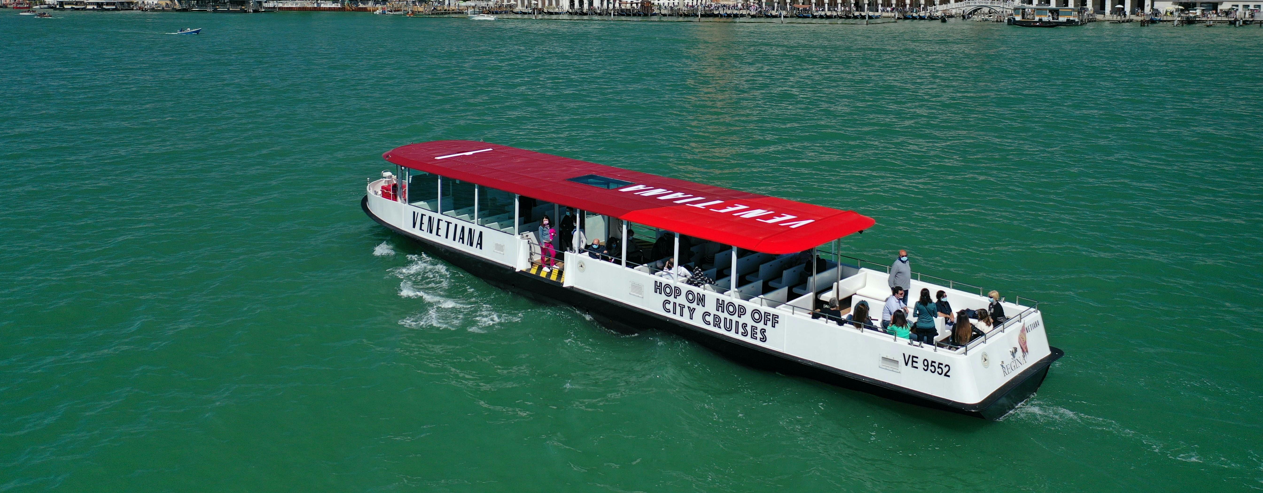 Tour hop-on hop-off por Veneza e pelas ilhas da lagoa com audioguia