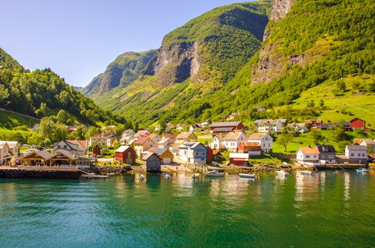 Visita guiada privada de Oslo a Bergen via Flam e Sognefjord