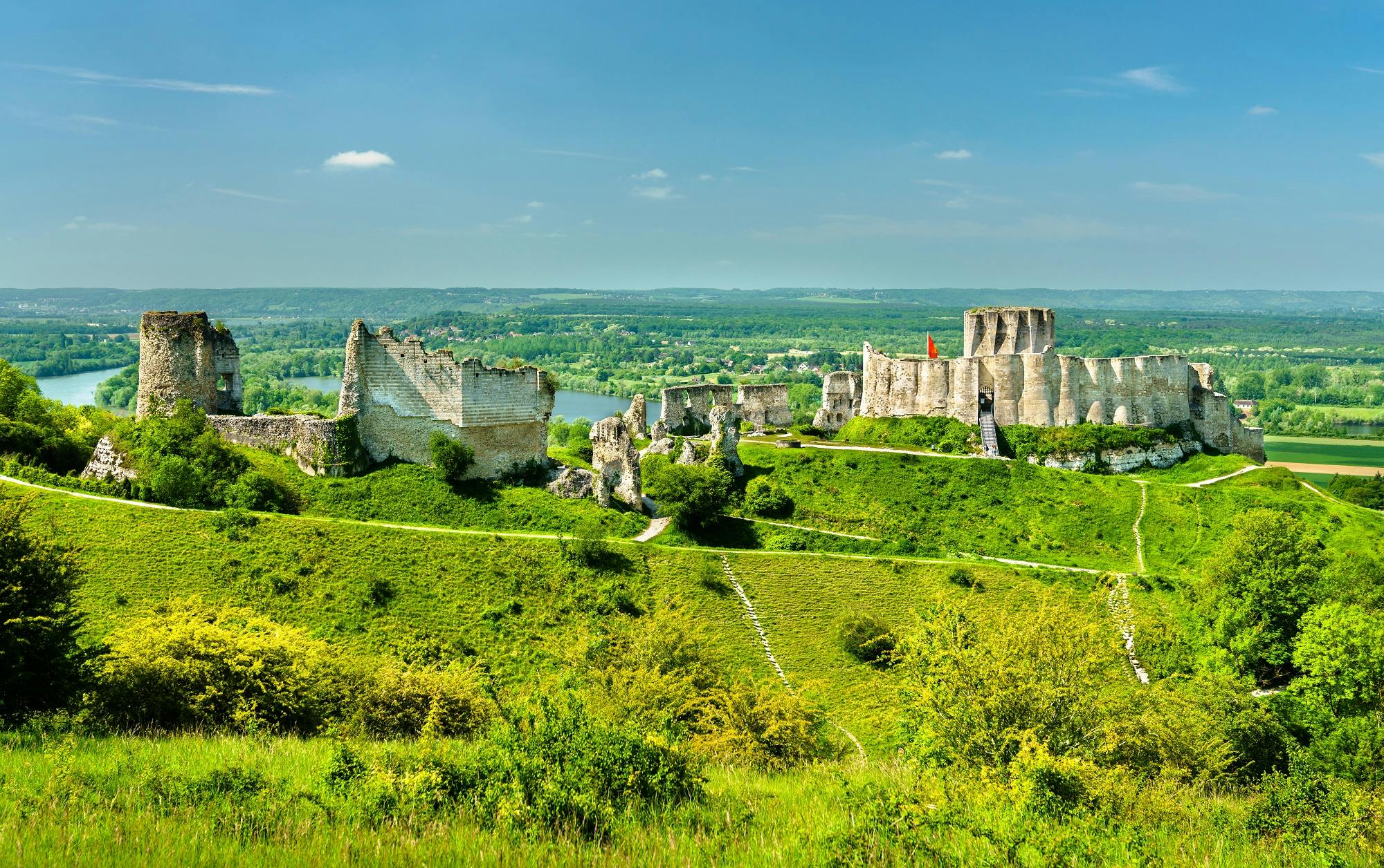 Rouen castles and abbeys private tour
