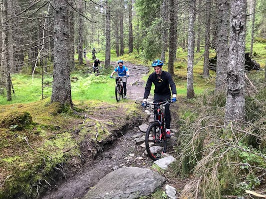 Tour guidato in mountain bike attraverso le colline di Voss
