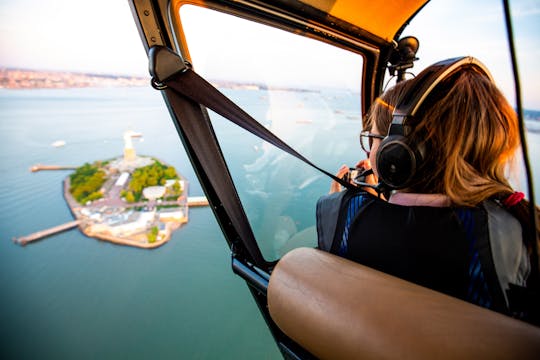 Private NYC helicopter tour from Westchester for up to 6 people