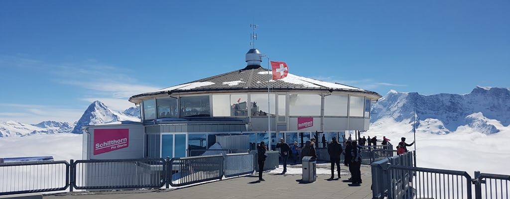 Private guided tour to Schilthorn Piz Gloria, the James Bond Film Location, from Basel