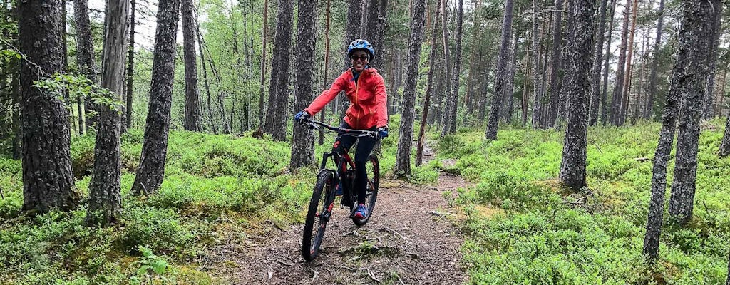 Experiencia en bicicleta de montaña por el bosque de Voss