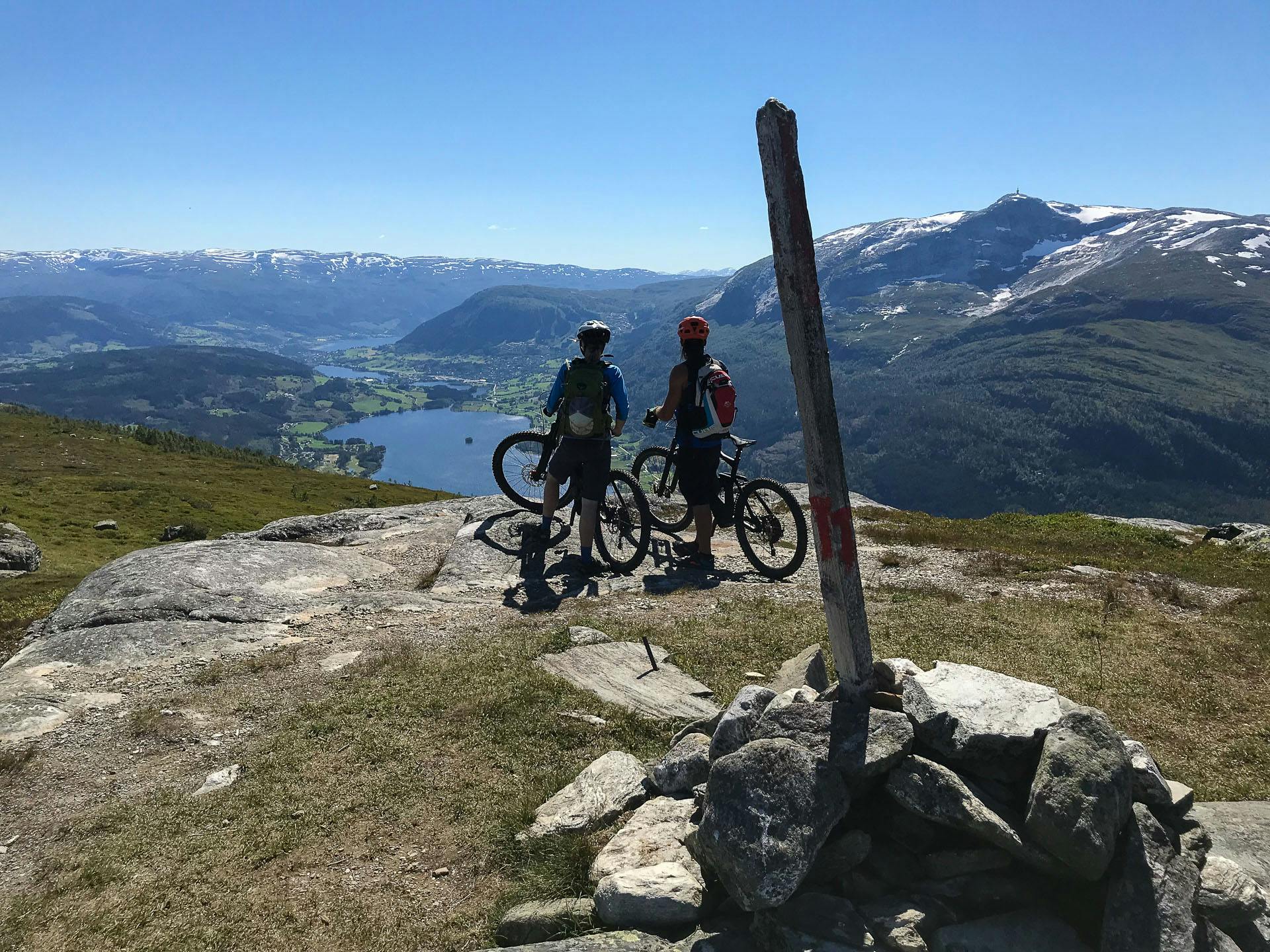 The Grand Traverse mountain biking experience in Voss