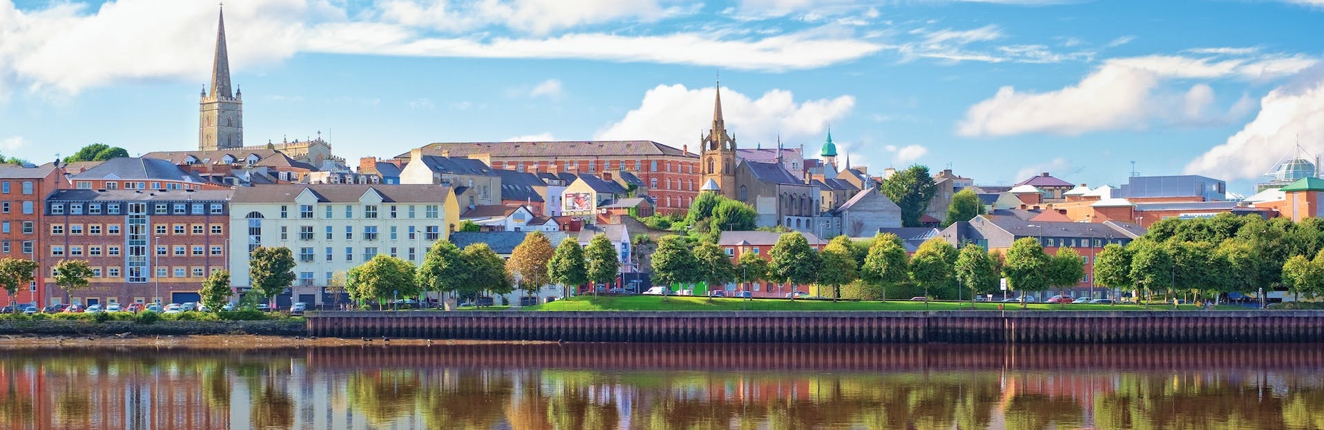 Admire the highlights of Derry or Londonderry on a self guided audio tour