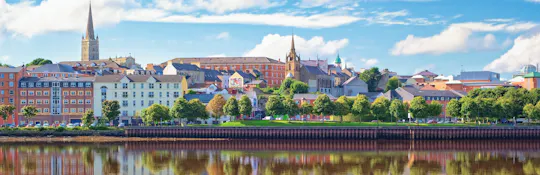 Admire the highlights of Derry or Londonderry on a self-guided audio tour