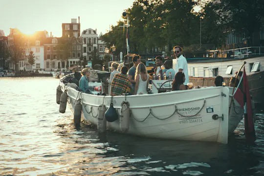 Amsterdam luxury one-hour canal cruise