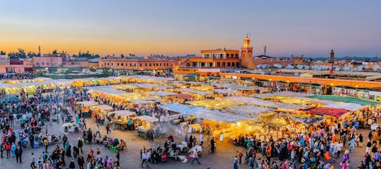 Viagem de dia inteiro para Marrakech saindo de Essaouira